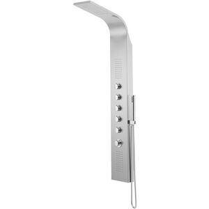 Belfry Bathroom Marchelle Shower Tower Panel Silver 152cm H Image