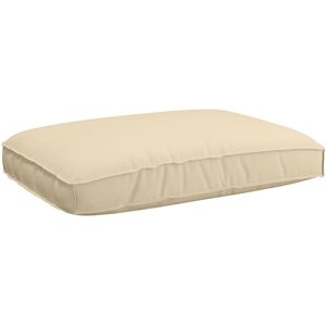 17 Stories Seat / Back Cushion Beige 120cm W x 80cm D/12cm Image