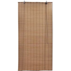 Three Posts Room Darkening Roller Blind Brown 220cm L x 120cm W Image