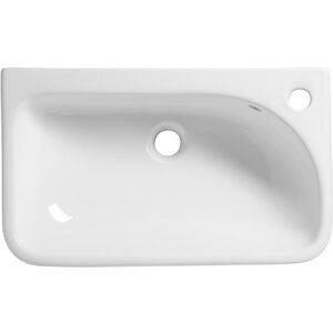 Tavistock Structure Ceramic Rectangular 550mm Semi-Recessed Basin 550mm L X 330mm W X 170mm H Image