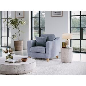 George Oliver Stoystown Armchair City Fossil Blue 91cm H X 88cm W X 86cm D Image