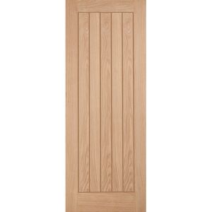 LPD Doors Belize Unfinished Oak Internal Door Oak 204cm H x 92.6cm W x 4cm D Image