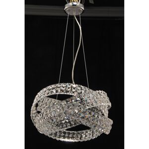 Rosdorf Park Seymour 5-Light Crystal Chandelier Chrome 20cm H X 42cm W X 42cm D Image