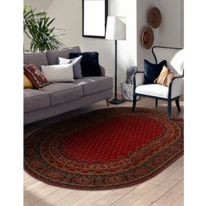 Astoria Grand Cotswolds Wool Rug Red Oval 170 x 235cm Image