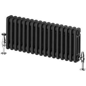White Stone Horizontal Traditional Colosseum Radiator White 300cm H x 785cm W x 70cm D Image