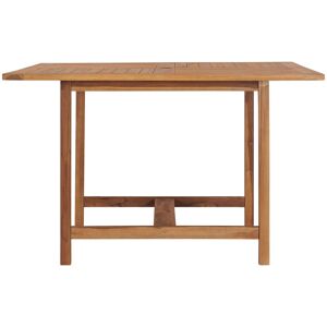 Ebern Designs Hayleigh-Jayde Teak Dining Table Brown Image