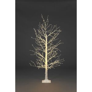 The Seasonal Aisle White Maypole Pyramid Lighted Tree White 150cm H X 50cm L X 50cm D Image