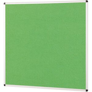 Symple Stuff Wall Mounted Bulletin Board Apple green 90 cm H x 120 cm W x 1.2 cm D Image