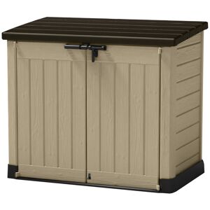 Keter Store It Out Max 1200L Storage Shed - Beige / Brown Brown/Beige 125cm H X 145.4cm W X 82cm D Image