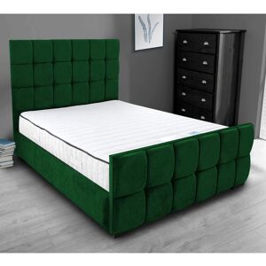 Brayden Studio Merricks Upholstered Bed Frame Emarald Single (3') Image