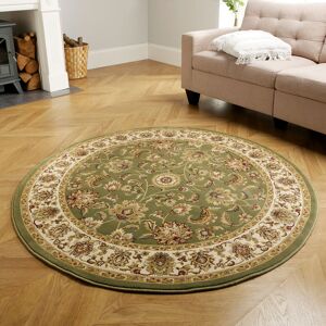 Bloomsbury Market Bohanan Tufted Green Rug Green Round 150cm Image