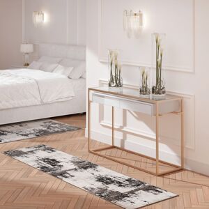Kukoon Hatton Grey Area Rug Grey Runner 70 x 240cm Image