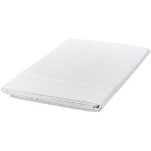 Bedeck of Belfast 300 Thread Count Egyptian Quality Cotton Flat Sheet White Kingsize (5') Image