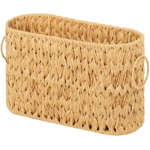 Beachcrest Home Julianne Free Standing Toilet Paper Holder Yellow 24cm H X 40cm W X 16.5cm D Image