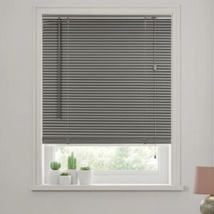 Symple Stuff PVC Plain Indoor Venetian Blind Grey 150 cm L x 195 cm W Image