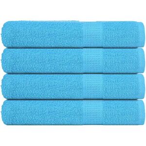 Brayden Studio Jeeves Bath Towels - Set of 4 Turquoise Bath Towel Image
