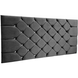 Fairmont Park Lew Upholstered Headboard Grey Super King (6') Image