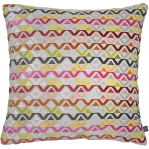 Corrigan Studio Normant Cushion with Filling Green/Pink/Yellow/Feather 50cm H X 50cm W X 8cm D Image
