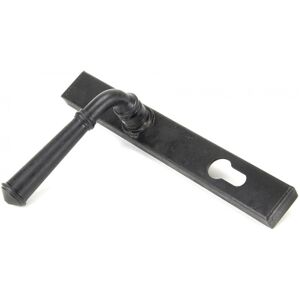 From The Anvil Regency Lock Door Handle Kit External Beeswax 3.2cm W Image