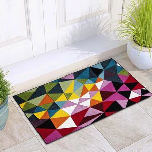 Corrigan Studio Multi Colour Large Area Rugs Living Room Bedroom Carpet Hallway Floor Mat Geo Play Rectangle 200 x 290cm Image