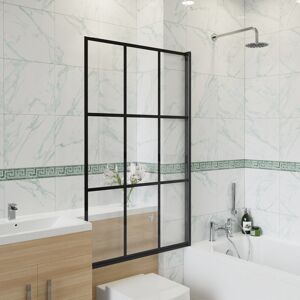 Belfry Bathroom 815mm W x 1400mm H with Glass Black 1,400mm H Image