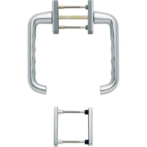 HOPPE Handle Set With Escutcheon For Tilt/Slide Doors5 Gold 17.3cm H X 3.2cm W Image