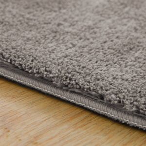 17 Stories Anamta Shag Grey Rug Grey Rectangle 80 x 150cm Image
