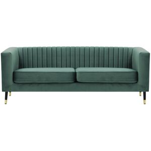 Etta Avenue Burnham 3 Seater Sofa Azur blue 74cm H X 201cm W X 83cm D Image