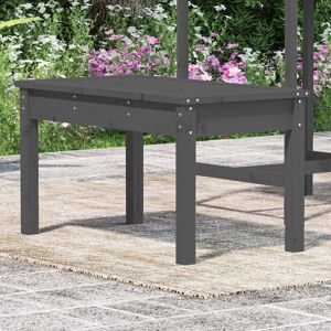 17 Stories Laportia Wooden Picnic Bench Grey 45cm H X 80cm W X 44cm D Image