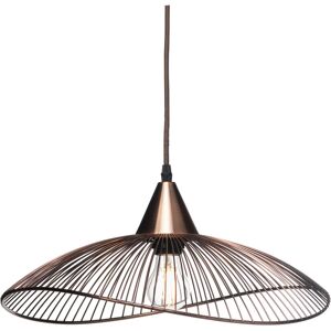Fernleaf Mansfield 1 - Light Dome Pendant Copper 21.5cm H X 42cm W X 45cm D Image