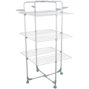Rebrilliant Foldable Rolling Drying Rack 134cm H X 68cm W X 68cm D Image