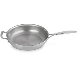 Le Creuset Classic 3-ply Stainless Steel Uncoated Frying Pan Stainless Steel 28cm Image