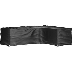 Fairmont Park Burneyville Patio Sectional Cover Black 80cm H x 260cm W x 210cm D Image