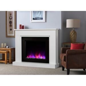 Rosalind Wheeler Stratus 600 Electric Suite White 93cm H X 127cm W X 32cm D Image