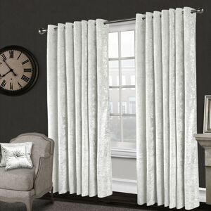 Mercer41 Aguilar Eyelet Sheer Curtain Off White 168 W x 137 D cm Image