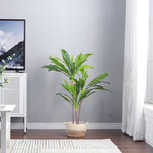 The Seasonal Aisle 105cm Artificial Foliage Plant in Pot Liner Green 105cm H X 17cm W X 17cm D Image