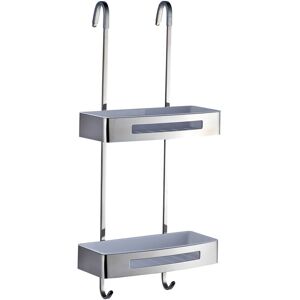 Symple Stuff Lamorteau Shower Caddy Chrome 65cm H X 30cm W X 17cm D Image