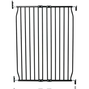 Safetots Eco Screw Fit Stair Extra Tall Baby Gate Black 70 - 80 cm W Image