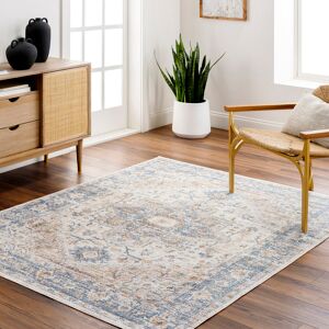 Langley Street Casanova Moroccan Machine Woven Area Rug Blue;Brown;Grey Rectangle 160 x 213cm Image