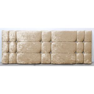 Rosdorf Park Velasco Upholstered Headboard Cream Single (3') Image