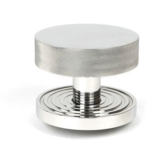 From The Anvil Brompton Single Dummy Door Knob Polished Marine 9cm W Image