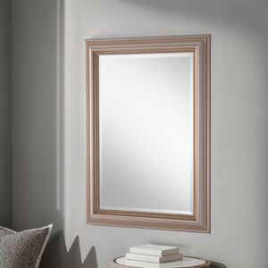 Three Posts Magdalene Beaded Framed Wall Mounted Accent Mirror Champagne 47cm H x 57.5cm W Image