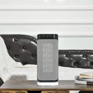 HOMCOM Electric Patio Heater Natural 41.5cm H X 17cm W X 12.6cm D Image