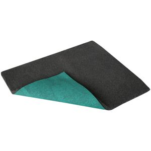 Vet Fleece Bedding   Vet Bed Original Greenback   Mat Charcoal 3cm H x 300cm W x 76cm D Image