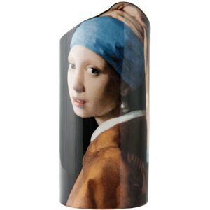 Dartington Crystal Vermeer - Girl With Pearl Earring Black 28.9cm H X 10.5cm W X 10.5cm D Image