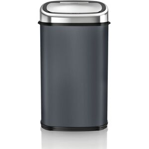 Tower 58 Litre Motion Sensor Rubbish Bin Charcoal 58L Image