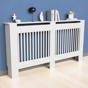 ClassicLiving Abels Radiator Cover White 101.5cm H x 152cm W x 19cm D Image