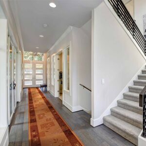 Latitude Run Creek Looped/Hooked Terracotta Rug Runner 80 x 330cm Image