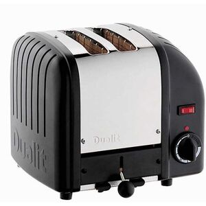 Dualit Vario 2 Slice Classic Toaster Black 2 - Slice Image