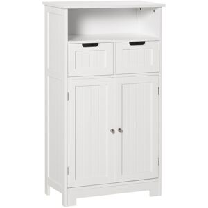 Rosalind Wheeler Tornillo 60Cm W x 108.8Cm H x 30Cm D Free-Standing Bathroom Cabinet 108.8cm H X 60cm W X 30cm D Image